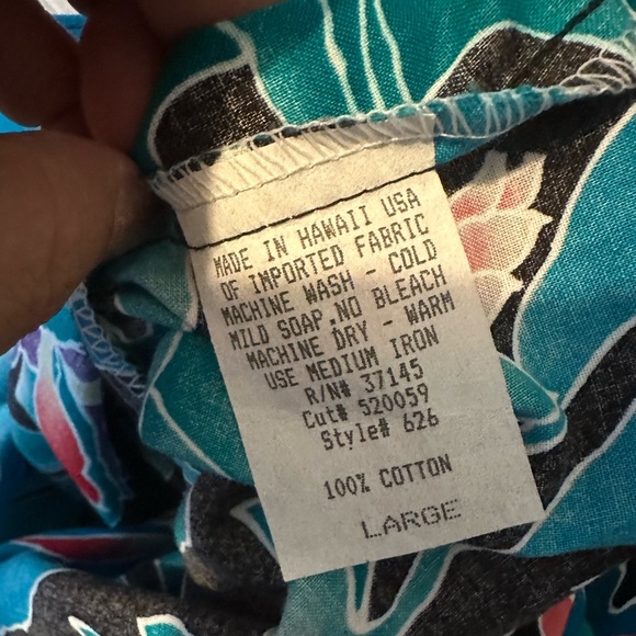 Hilo Hattie the Hawaiian Dress Size L - Picture 6 of 8